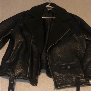 H&M XL Men’s Leather Coat